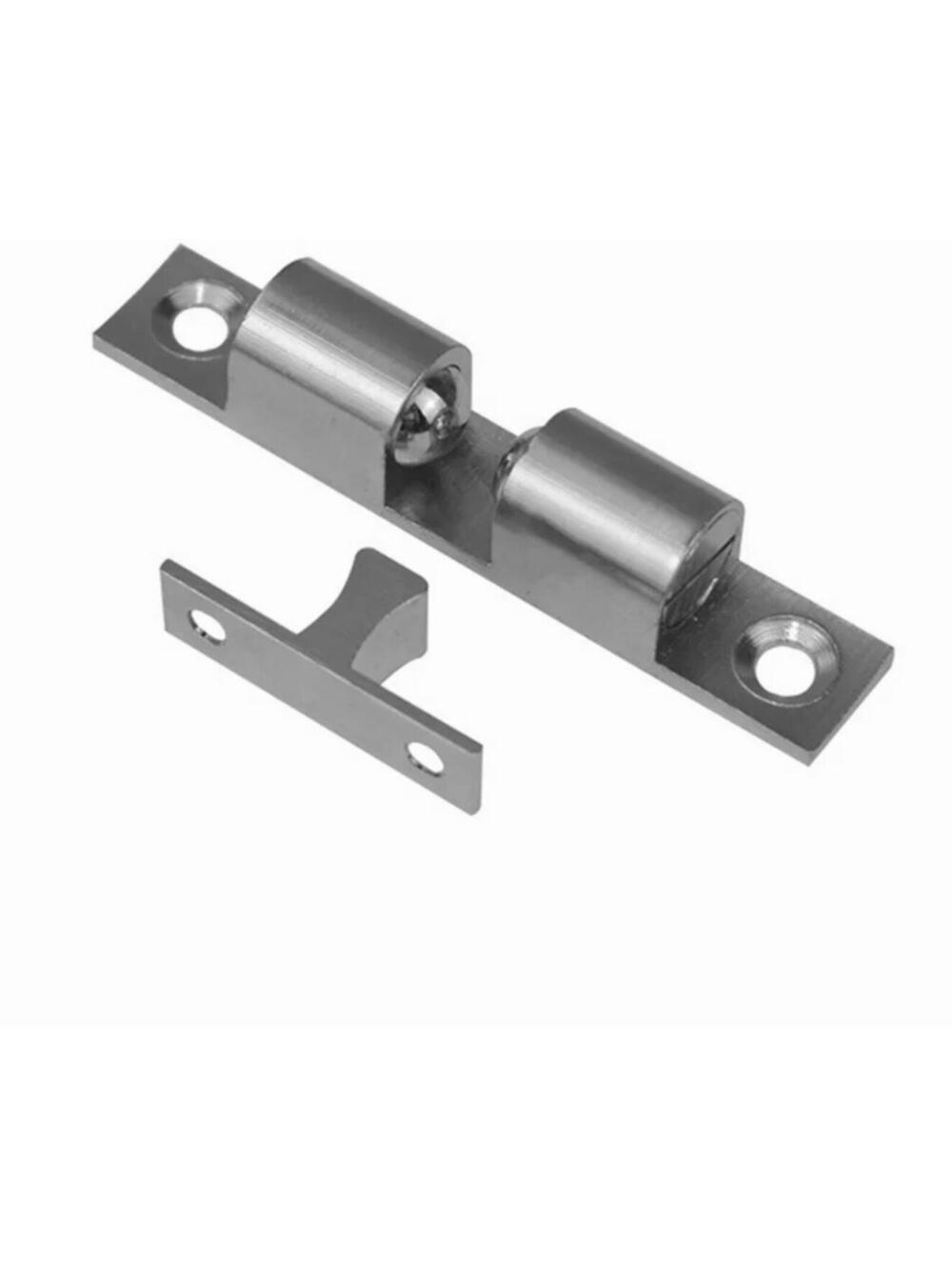3 Pack Stainless Steel Magnetic Door Catch Cabinet Latch with Screws
